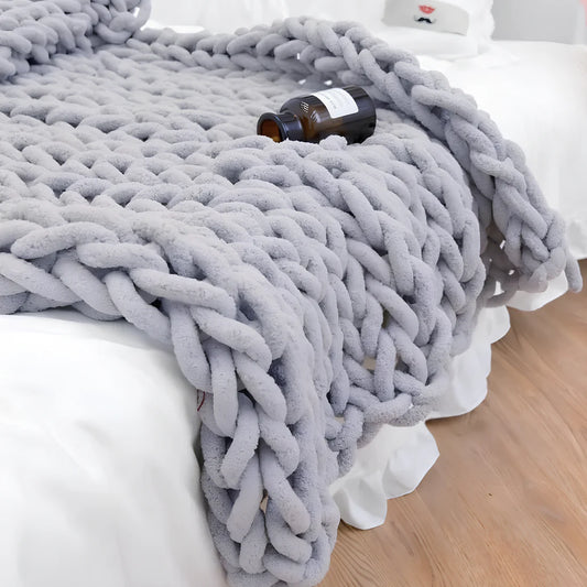 Chunky Knitted Blanket™️