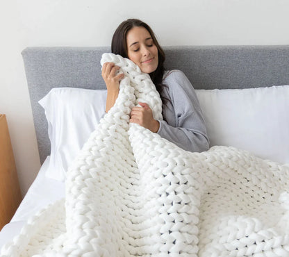 Chunky Knitted Blanket™️